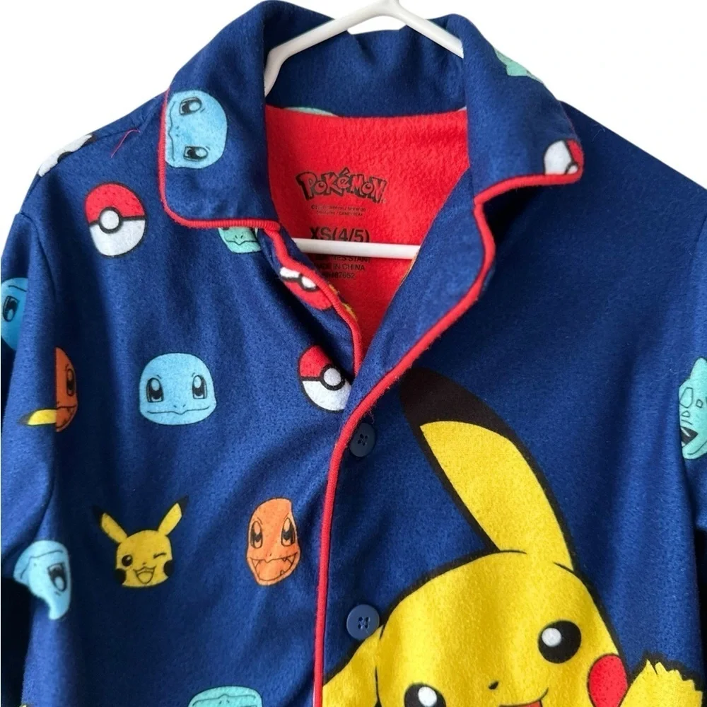 Pokemon Boys 2pc Pajama Set - 4/5